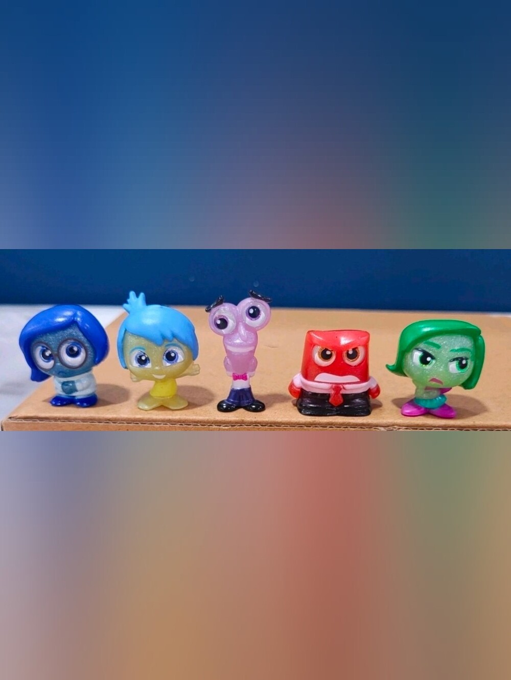 Disney Doorables Inside Out Series 7 Complete Set Joy Sadness Anger Ultra Rare